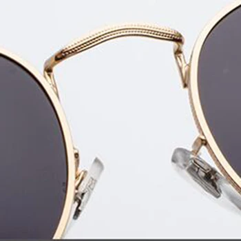 Retro ovalne sončna očala Ženske/Moške blagovne znamke oblikovalec letnik mala črna Rdeča Rumena odtenki sončna očala