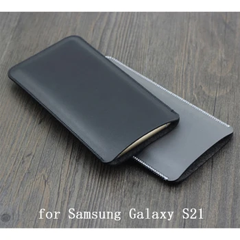 Moda PU Usnjena torbica za Samsung Galaxy S21 Slim Torbica za Telefon Rokav za Samsung Galaxy S21 Ultra S21Ultra Funda kože coque