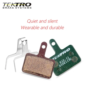 TEKTRO Izposoja disk zavorne ploščice E10.11 MTB Zavorne ploščice Gorske Ceste, Zložljive Za shimano MT200/M355//M395/M415/M285/M286/M280