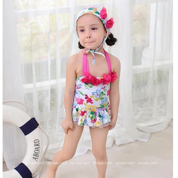 Otroci, Otroci, Dekleta Kopalke Baby Dekle Bikinis Plavanje Obleko Plaži Bathwear Baby Dekleta Swimable Kopalke Otroci dekle Kopalke Set