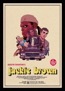 Kot nalašč JL Je Sovražna Osmih/Jackie Brown/Kill Bill Quentin Plakat Stenske Nalepke Letnik Plakat Za Bar In Doma Dekor HBB15