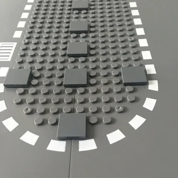 DIY Razsvetlil Plastični Gradbeni Blok Opeke 100 kozarcev Ravno Strešnik 2x2 leduo Igrače Za Otroke, ki so Združljive Združuje Delcev