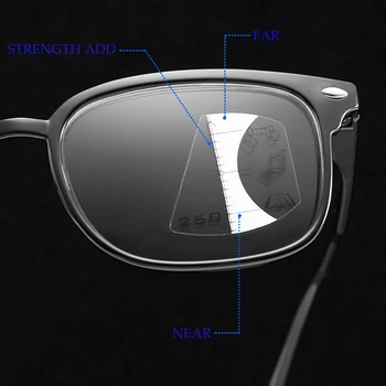 Progresivna Multifokalna Očala Za Branje Očala Moških Anti Blue Ray Povečevalna Očala Ženske Pregleden Smolo Očala