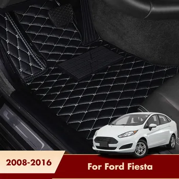 Po Meri Avtomobila, Predpražnike Za Ford Fiesta 2016 2013 2012 2011 2010 2009 2008 Notranjosti Preprog Pribor Floorliners Odeje