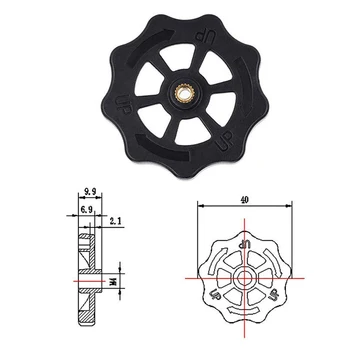 3D Tiskalnik Deli Heatbed Pomlad Izravnavanje Kit Matica+M4*40 Vijaki za CR-10 Edaja 3 MK3 Hotbed DIY Izravnavanje Moduli