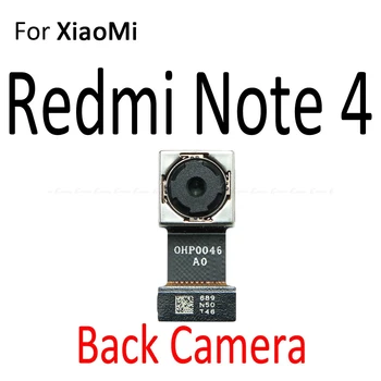Spredaj Sooča Selfie Nazaj Zadnja Glavna Kamera Majhna Velika Modul Flex Kabel Za Xiaomi Mi 5X 6X Redmi 4 4X Globalno