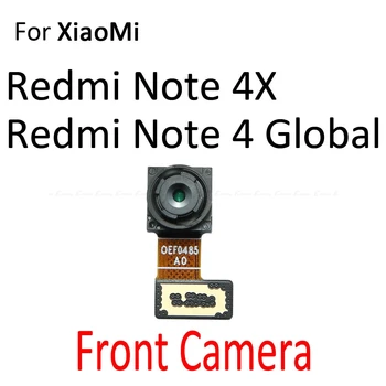 Spredaj Sooča Selfie Nazaj Zadnja Glavna Kamera Majhna Velika Modul Flex Kabel Za Xiaomi Mi 5X 6X Redmi 4 4X Globalno