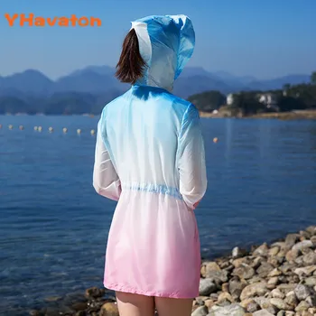 2020New Pomlad Poletje Ženska Oblačila Ribolov Ribolov Obleko Oblačila za zaščito pred soncem na Prostem Dihanje Nepremočljiva zaščito pred soncem Kratek Plašč