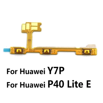 20Pcs，Za Huawei Y9S Y6P Y8S Y8P Y7P Y6S P40 Lite 5G / P40 Lite E Moči Na Off Strani Gumb za Glasnost Tipka Flex Kabel Zamenjava