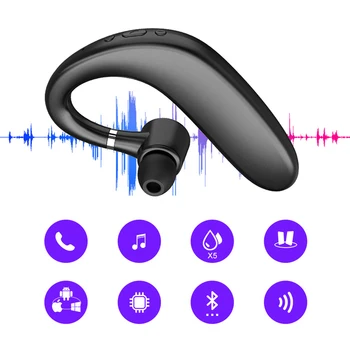 Novo S109 Bluetooth Slušalka Bluetooth 5.0 Slušalka Poslovnih Prostoročno, Slušalke, Brezžične Športne Slušalke Slušalka Zvočnik mikrofon 43801