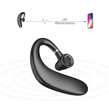Novo S109 Bluetooth Slušalka Bluetooth 5.0 Slušalka Poslovnih Prostoročno, Slušalke, Brezžične Športne Slušalke Slušalka Zvočnik mikrofon