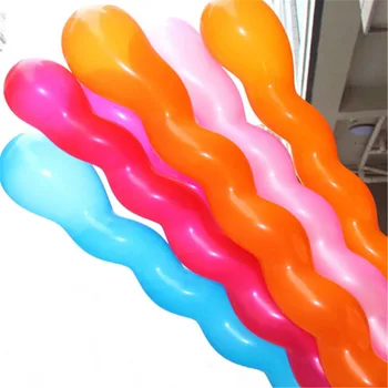 10Pcs/set posadke Twisted mešane barve Vezava, Izdelava Balonov twist Latex Balon Poroko, Rojstni dan Dekoracijo Trebušaste