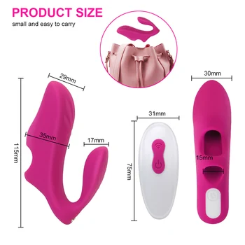 Ženski Masturbator G spot Klitorisa Massager Silikonski Vagina Spodbujanje Sex Igrače za Ženske Prst Vibrator z Brezžičnim Daljinskim