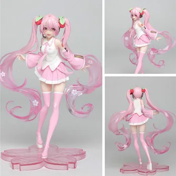 2021 Nov 23 cm Anime figuric Roza Sakura duha PVC figuric Dekleta Lep Model Igrače Zbiranje Daril Za Chirdren 4454