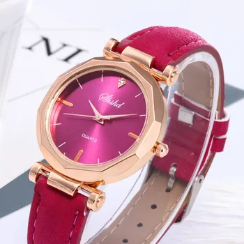 Pazi Za Ženske Stilsko Reloj 2020 Unisex Zvezde Malo Točke Motnega Pasu Watch Nizajo Roman Obsega Watch Relogio Feminino