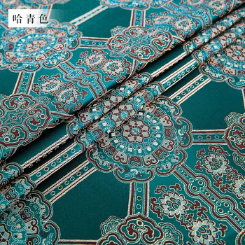 Imitacije svile brocade žakarske tkanine ročno šivanje vrečko ženska oblačila DIY design materiala