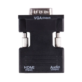 1080P HDMI Ženski VGA Moški z o Izhodni Kabel Adapter Pretvornik