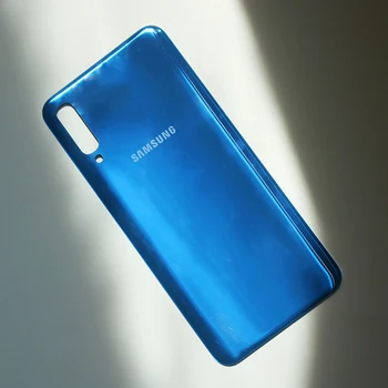 Uradni Samsung A50 Baterije Hrbtni Pokrovček Zadnja Vrata Stanovanja Primeru Za Galaxy 50 A505 A505F Zaščitna Nadomestni Deli in Logotip
