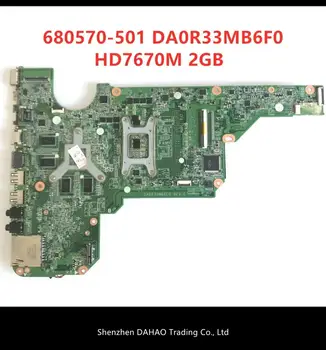 680570-501 DA0R33MB6F0 Prenosni računalnik z Matično ploščo Za hp G4 G6-2000 mainboard 680570-001 DA0R33MB6E0 HM76 HD7670M/2G popolnoma testirane