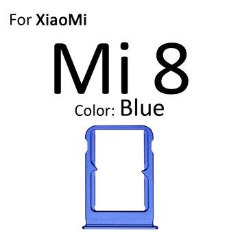 Micro SD Pladenj za Kartico Sim Socket Adapter Slot Priključek za Bralnik Za XiaoMi Mi 8 Lite A1 5X Posodo Imetnik Nadomestni Deli