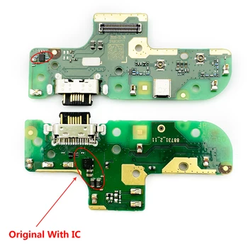 10Pcs/Veliko，Original Popravila Polnjenja Priključek Odbor Flex Kabel Za Moto G9 Moč Dock Priključite na Priključek Z Mikrofonom
