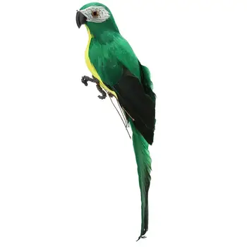 Ponaredek Plovila, Ptice Umetne Pene Perje Parrot Mini Doma Namizni Dekor Umetno Živalski Vrt Prop Dekoracijo