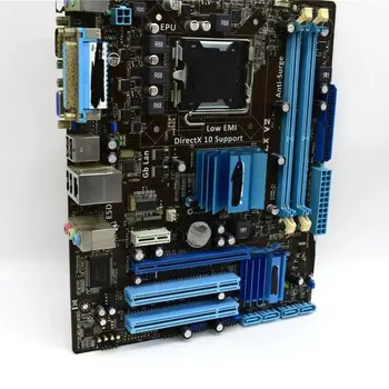 2021 novo Za ASUS P5G41T-M LX V2 Motherboard DDR3 8GB G41 P5G41T-M LX V2 X16 Computador Namizje Mainboard PCI-E VGA p5G41T Usado 4666