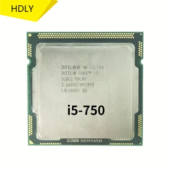 Original Intel Core i5 750 Procesor 2.66 GHz, 8MB Cache LGA1156 Namizje I5-750 CPU