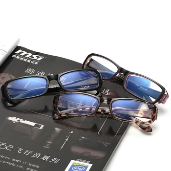 Računalnik Očala Proti Modra Svetloba Očala UV400 Anti Blu-Ray Sevanja Blokiranje Igralna Očala Moški Ženske Očala Ravno Očala