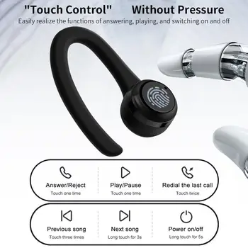 D030 TWS Modra Komunikacijska Rešitev 5.0 Uho Kavelj Športni Dotik Slušalka Bluetooth Fone De Ouvido Auriculares Slušalke Audifonos