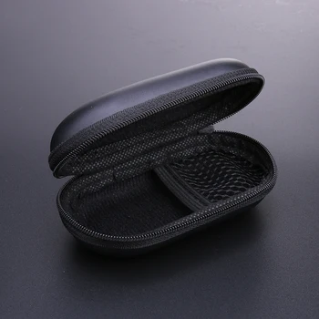 Ovalni Slog EVA Slušalke Nosijo Vrečke, ki Težko za Moč Bije PB in-Ear Slušalke Vrečke za Shranjevanje Primerih Black Box
