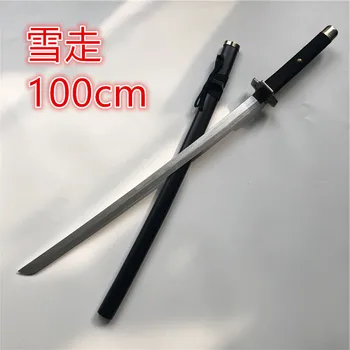 100cm Cosplay Meč Orožje Roronoa Zoro Anime Oboroženih Katana Espada Lesa Ninja Nož Samuraji Meč Prop Igrače Za Najstnike