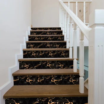 Funlife® Stopnice, Talne Nalepke Nalepke za Stopnišče Doma Nepremočljiva Anti-slip Izmenljive Dekorativni Enostavno Čiščenje Peel & Stick