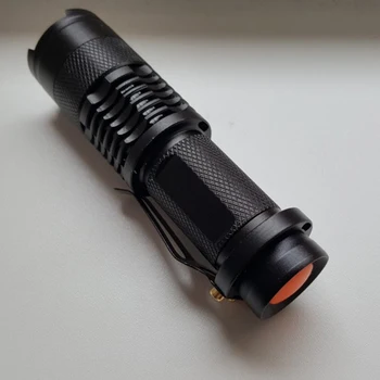 UV-Lučka Mini Penlight Q5 LED Svetilka baterijska Svetilka vodoodporna 3 Načini Zoomable Nastavljiv Fokus Luč Prenosna Žarnice Litwod SK68 48808