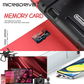 Flash memory card 4GB 8GB 128GB tarjeta micro sd kartico 16GB 32GB pomnilniško kartico memory stick usb pen drive TF Kartice za Telefon z darilom adapter