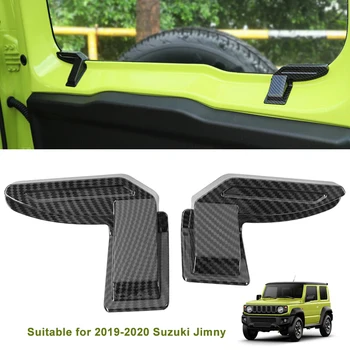 2PCS Črna ABS Zadnje Vetrobransko steklo Ogrevanje Žice zaščitni Pokrov Za Suzuki Jimny Sierra JB64 JB74 2019 2020 Sušenje Pokrov