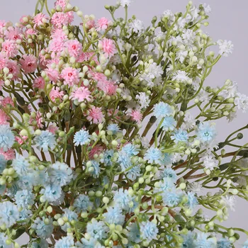 Umetno Cvetje Gypsophila Paniculata Nevesta Holding Ponaredek Cvet Doma, Poroka Dekoracija dodatna Oprema DIY Doma Decore 49463