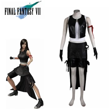 Final Fantasy 7: Remake Tifa Lockhart Cosplay Kostum Nove Let Božični Kostum Stranka