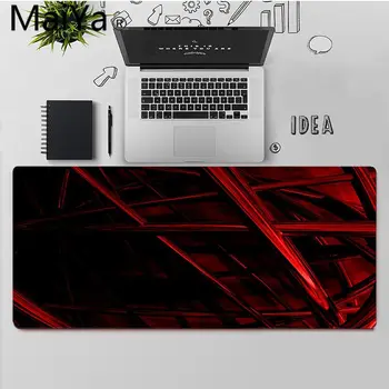Maiya Vrh Kakovosti Black Povzetek Prenosni Računalnik Mousepad Brezplačna Dostava Velik Miško, Tipke Tipkovnice Mat
