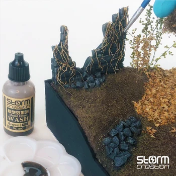 DIY Diorama Trte Drevesne Korenine Suho Model naprave Strnih Veje Miniaturni Scene Vojak Simulacije Prikrivanje Travo