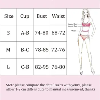 Bikini 2021 Mujer Nove Seksi Trikotnik Push Up Kopalke Votlih iz kopalke Povoj Biquini Plaža Obrabe, Za Ženske Poletje