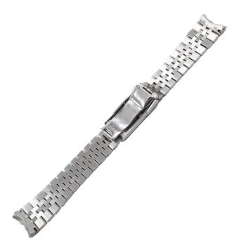 20 mm, iz Nerjavnega Jekla Zamenjava Zapestje Gledati Band watchband Trak Zapestnica Jubilejne z Ostrig Zaponko Za Rolex GMT Master II