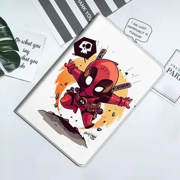 Marvel Deadpool Cover za IPad 9.7 2017 2018 Mini Ohišje za IPad 10.2 Pro 9.7 Tablet Mehko Silicij Stojalo Funda Primeru za Zrak 1 2 50400