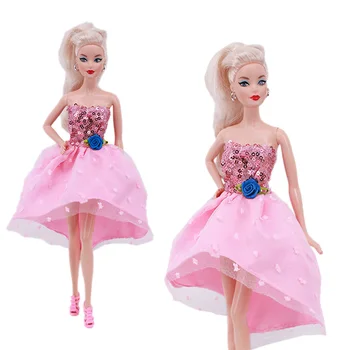 Igrajo Barbies Oblačila Visoke Kakovosti Banket Lady Krilo Exquisit Ročno Obleko Za 11.8 Palčni Lutka Dodatki za Našo Generacijo,Dekle Ljubezen