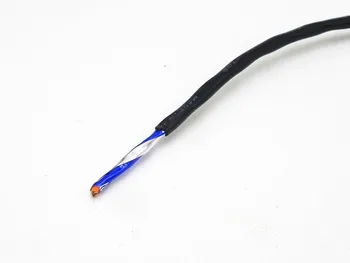 CANARE L-2B2AT bilance linija 2-jedro oklopljen audio kabel z zunanjim premerom 3.3 mm idealen za DIY izdelek notranji signal linije