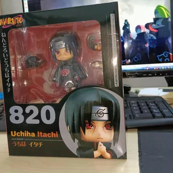 Anime Naruto Slika Itachi Uchiha SVOJIH 820# Gline Lutka Q Različico Modela Igrače Za Otroke Zbirateljske Darilo za Rojstni dan Polje Pakiranje Igrača