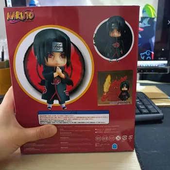 Anime Naruto Slika Itachi Uchiha SVOJIH 820# Gline Lutka Q Različico Modela Igrače Za Otroke Zbirateljske Darilo za Rojstni dan Polje Pakiranje Igrača