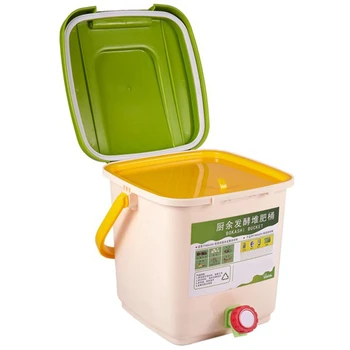 12L Kuhinjski Vrt Hrane posode za Odpadke Kompost Recycle Bin Composter Sodavice Kompost Bin PP Organskih Domače Smeti 52193