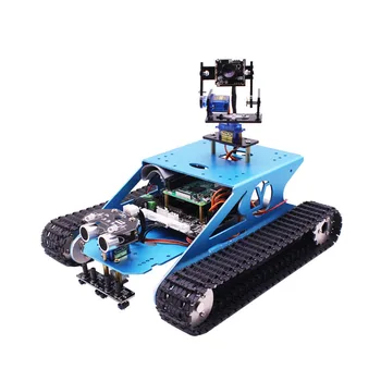 Yahboom 4. 4B/3B+ WiFi Gosenicah Smart Tank Off-Road Video Programiranje Robota Avto DIY Komplet Z Fpv Kamero Za Rc Avto Dodatki 52258