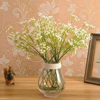 1 pc Umetno Cvetje Ponaredek Gypsophila DIY Cvetlični Šopke Ureditev Poroka Doma Vrt Stranka Dekoracijo 52451